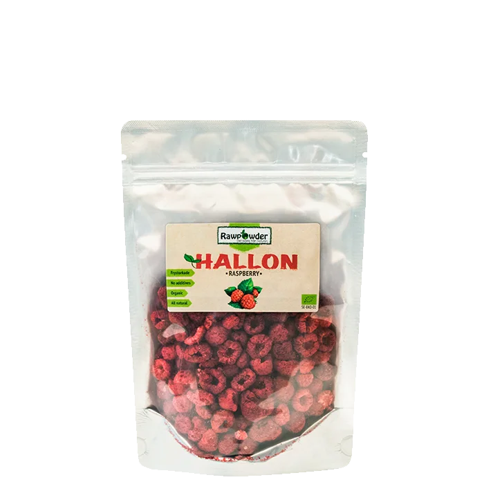 Rawpowder Frysetørket Bringebær, 50 g