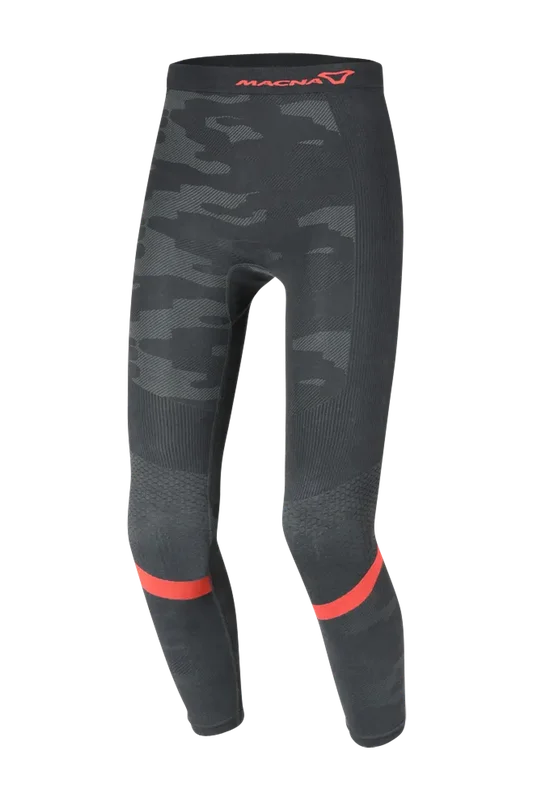Pantalones de Moto Macna Baselayer All-season Negro/Gris/Rojo XL Largo