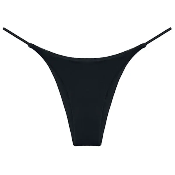 Puuvillaiset G-string-alushousut Naiset Seksikkäät stringit Matalavyötäröiset T-back Rantabikini-alusvaatteet Naiselliset alusvaatteet