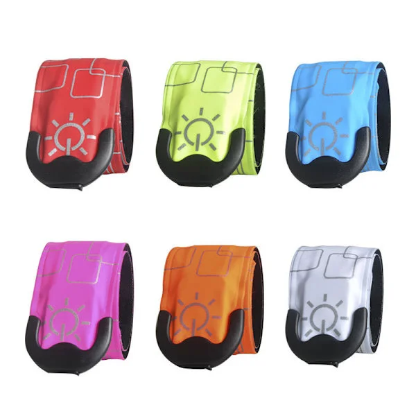 Running Armband, 6-pack Running Lights for Runners, Rechargeable