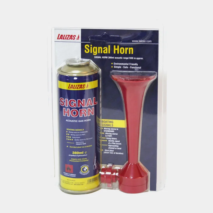 Bocina de gas / bocina de niebla Lalizas Signal Horn Set Echo