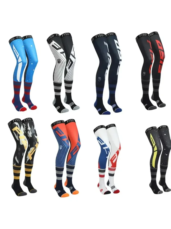 AliExpress - Genouillère de compression pour moto, chaussette enduro, chaussettes de motocross, protection du genou ATV MX, chaussette de sport pour 