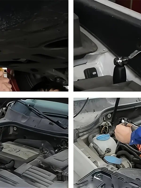 AliExpress - Ensemble d'outils à douilles 150/46 pièces, kit d'outils de réparation automobile et moto - Acier au chrome-vanadium durable, comprend 