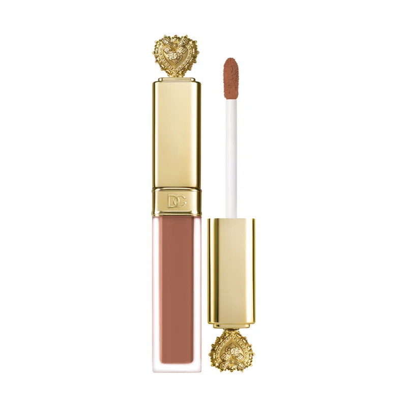 Dolce&Gabbana Everkiss Liquid Lip Rossetto liquido soft matte no transfer 100 Hope - Nude delicato 5,5ml - Rossetto