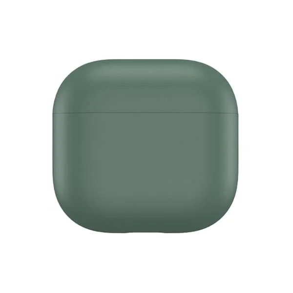 Muodikas pehmeä silikoninen kuulokkeiden suojakotelo Gen Airpods Apple V2A4 vihreä Airpods 4:lle