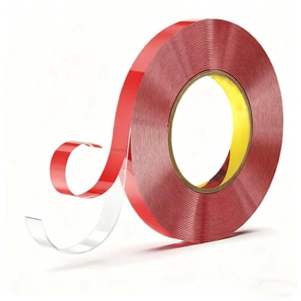 Sterk dobbeltsidig tape - 3M gjennomsiktig tape - VHB vanntett skumtape - 3 meter lang, 10 mm bred - høy viskositet - sporløs dobbeltsidig tape