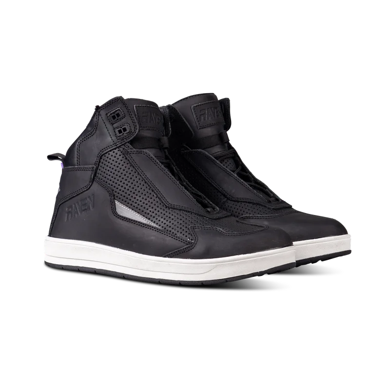 Buty Motocyklowe Skórzane Raven Berane Czarny 44