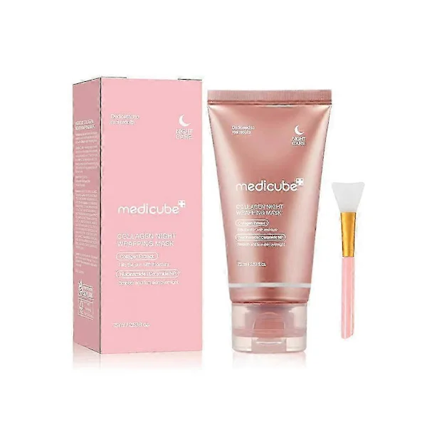 75ml Medicube Collagen Night Wrapping Mask KOREAN Glass Skin Rutin