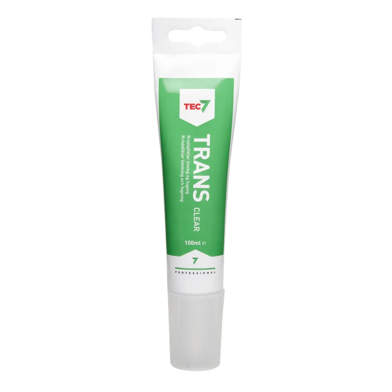 Tec7 Lim-Fugemasse Transparent Krystallklar Ms-Polymer