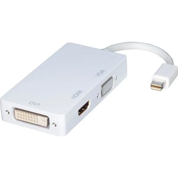 Mini-DisplayPort till HDMI, DVI & VGA-adapter
