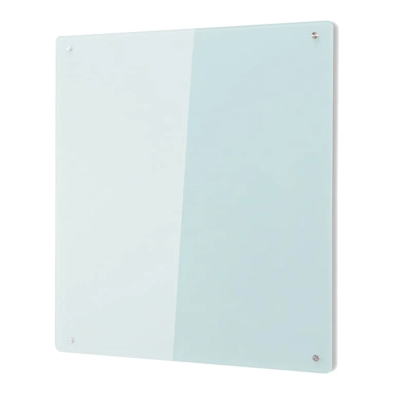 Magnetic glass board WRITE-ON , 1200x1200 mm, white