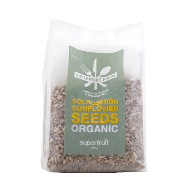 Superfruit Foods Solrosfrön Naturella 750 g