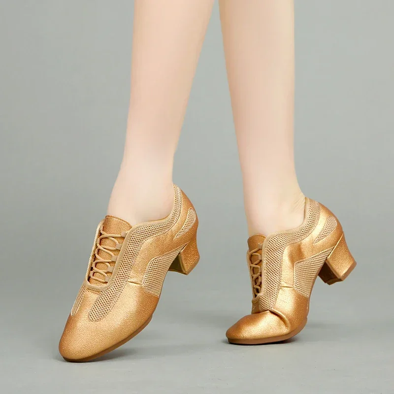 AliExpress - Moderne Latin Wildleder Salsa Tango Ballroom Dance Schuhe Atem Tanz Schuhe Turnschuhe Für Frau Praxis Schuhe Modern Dance Jazz Schuhe