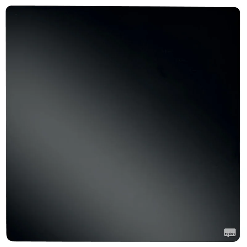 Nobo Magnetische Mini-Whiteboards 36x36 cm Schwarz