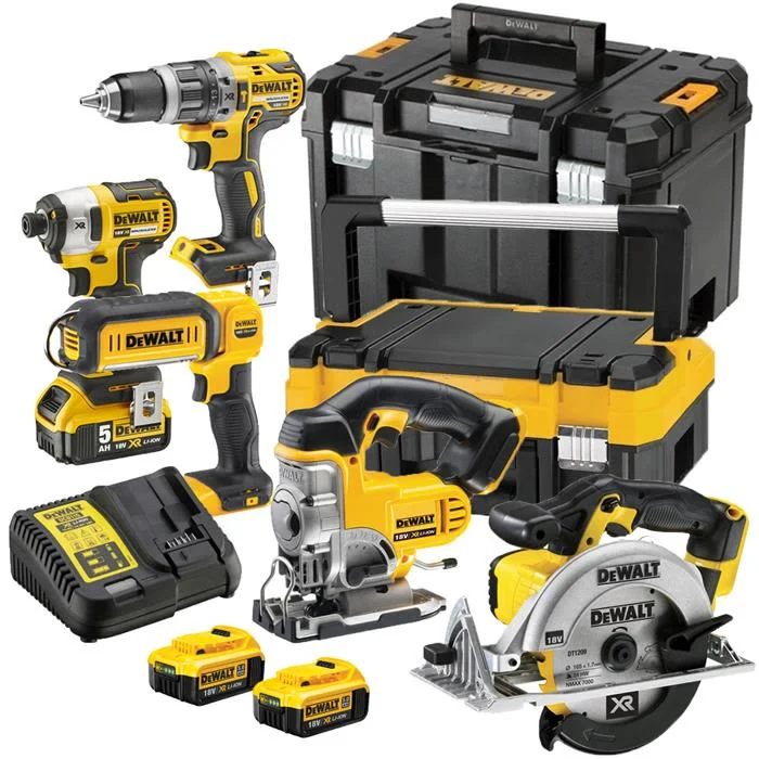 Dewalt DCK551P3T Verktygspaket, Maskiner