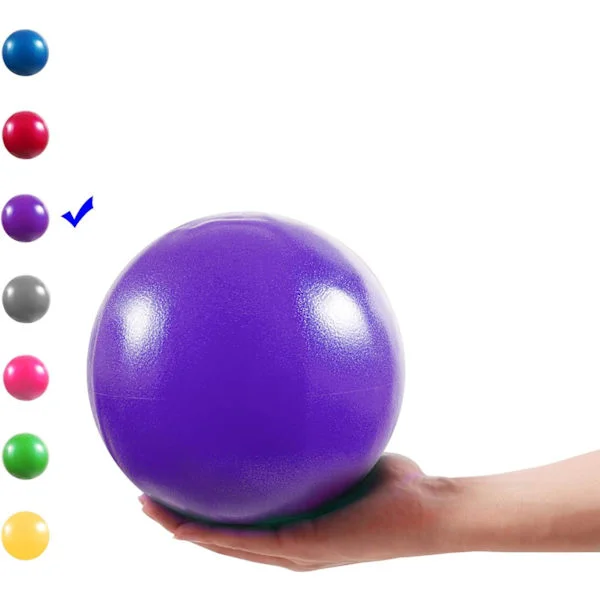 Mini-jumppapallo, 23 cm pieni jumppapallo joogaan, pilatekseen, tasapainoon, tankojumppaan ja fysioterapiaan