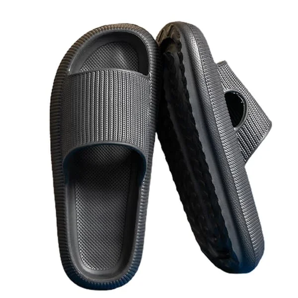 Sommer Slides Sandaler Platform Strand Sandaler Unisex Slippers Hurtig Tørring.36-37.Sort