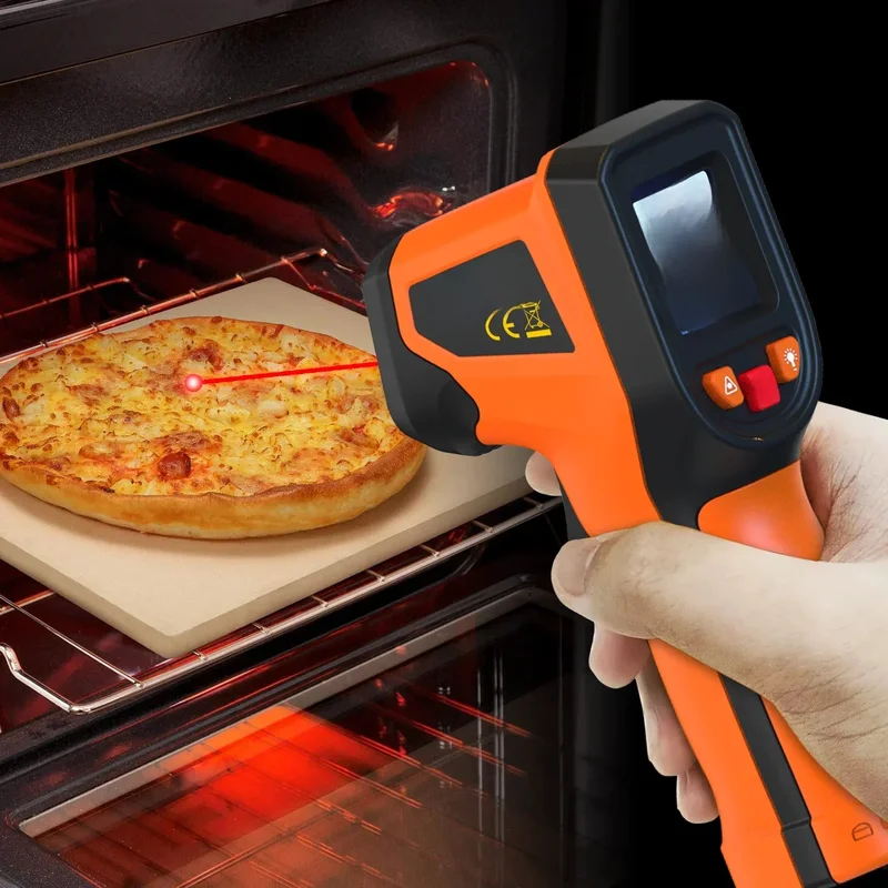 AliExpress - Njty t600 t600a Laser temperatur pistole Infrarot-Thermometer-Sensor Handheld berührungs los ir lcd Industrie pyrometer digital 600 °c
