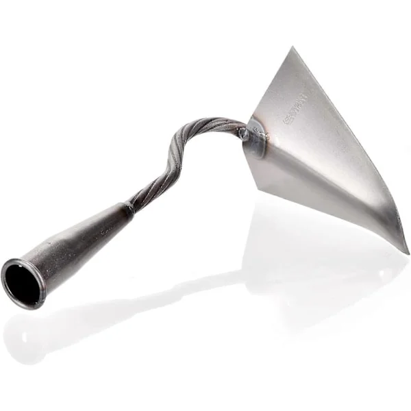 Premium Handplog Hacka, Tuff Svetsad Warren Hacka, 34 cm Kvalitetsstål Trädgårdsanläggning Triangel Hacka, Ergonomiskt Ogräsverktyg för Enkel 