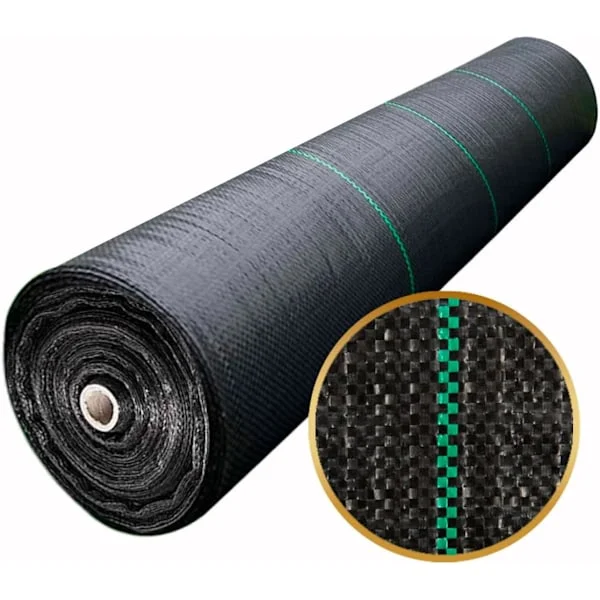 Ugressduk eller Ground Cover, Ugressduk (Svart, 2m x 5m)