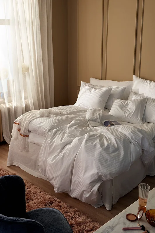 Staycation - Sengesett Magical i sateng 2 eller 3 deler - Hvit - Sengesett - 150X210 - Fra Homeroom