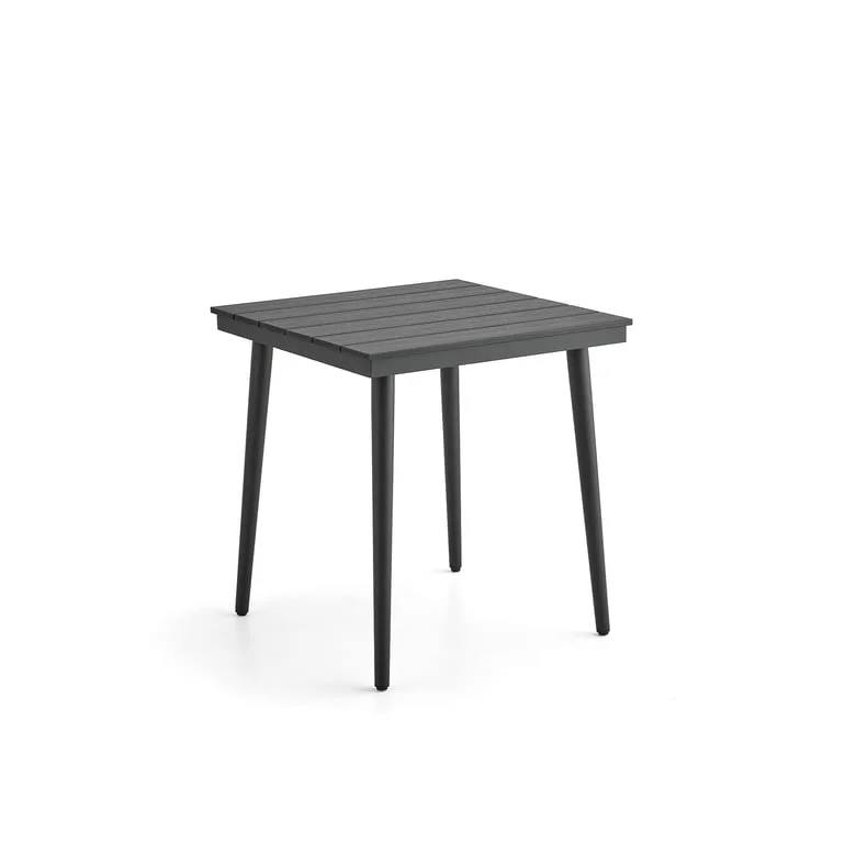Terassipöytä VISTA, 700x700 mm, musta