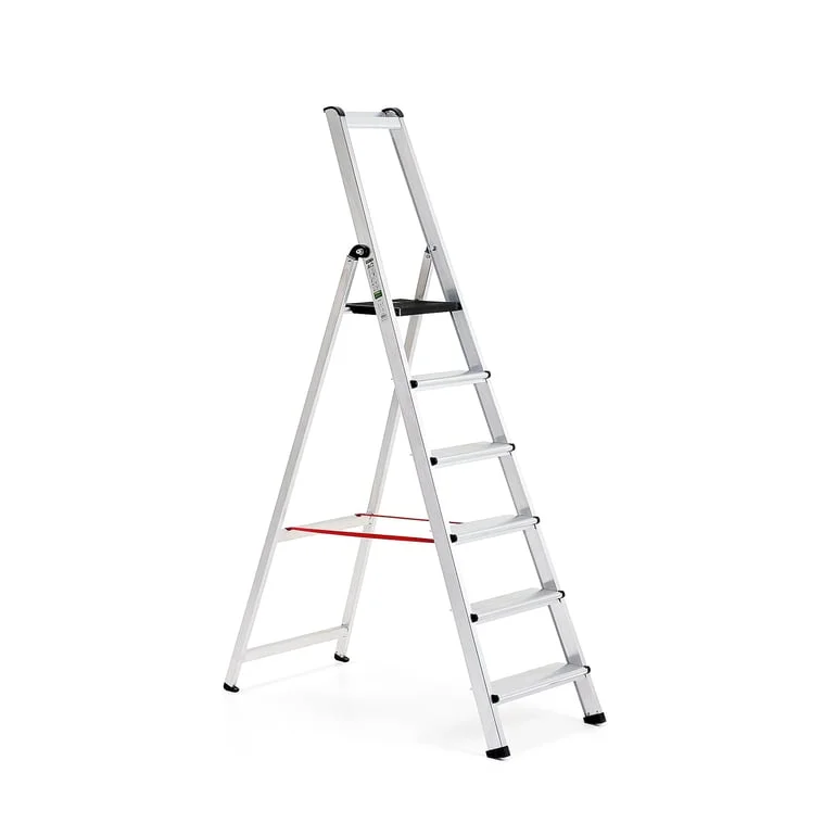 Professionel alu-trappestige UPWARD, 6 trin, H 1330 mm