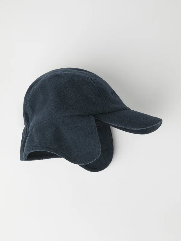 Polarn O. Pyret - windproof fleece beanie - blue - Size: 52 - 54 - Children's clothing 2-9 Years