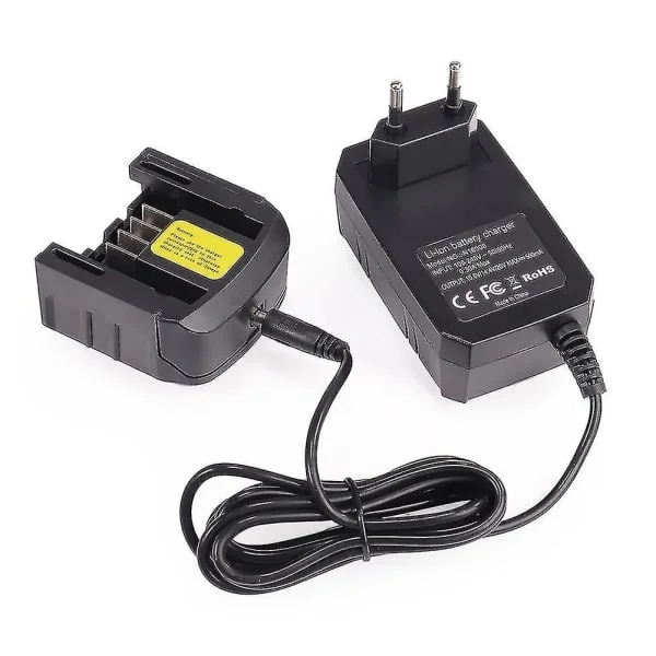 10.8V 14.4V 20V Kompatibel med Black&Decker Li-ion Batteriladdare Ersättning Elektrisk Borr Skruvdragare Elverktyg Batteri EU-kontakt Lbx20_ca