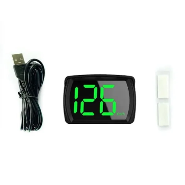 Smart Hastighetsmätare - Bil - Headup Display - Led - Stor Display - Körsäkerhet