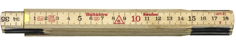 Hultafors 59-1-6 Tommestok 1 m, Måleinstrument