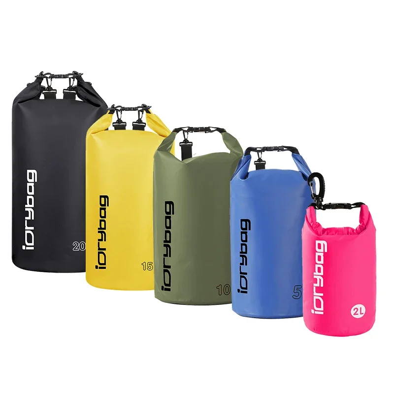 AliExpress - Idrybag Dry Bags Wasserdichte Tasche für Damen und Herren, 2/5/10/15/20 l, Schwimmen, Rafting, Kajakfahren, Flusstrekking, wasserdichter 