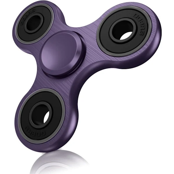 Fidget Spinners Legetøj, Metal Rustfrit Stål Leje Høj Hastighed 2-5 Min Spind, EDC ADHD Stress Angst Lindrer Reducer Fidgets Finger Legetøj, Spinner 