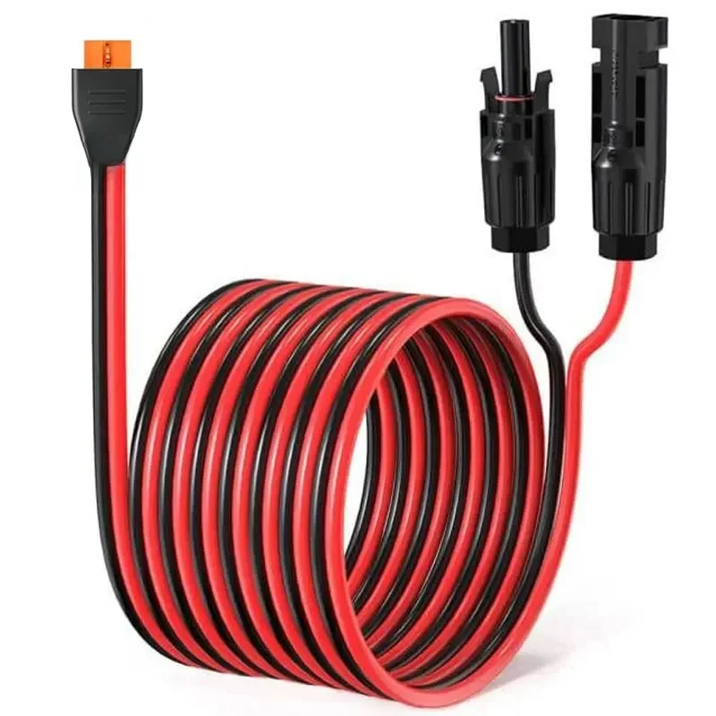 AliExpress - Câble solaire amélioré 3 m/1,5 m 12AWG XT60i vers EcoFlow River 2 Pro Max Delta 2 3 Pro Max Wave 2 3, etc. Centrales électriques 