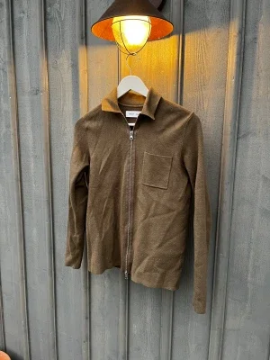 Mörkgrön overshirt/tröja från Samsoe Samsoe