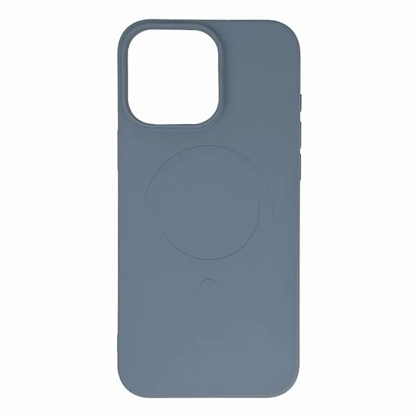 Liquid Silicone Case MagSafe for iPhone 16 Pro Max - vaaleanharmaa - vaaleanharmaa