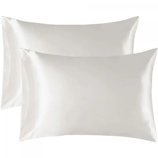 #Tyynyliina (2 kpl) Satiini silkki tyynyliinat ihoystävällinen#