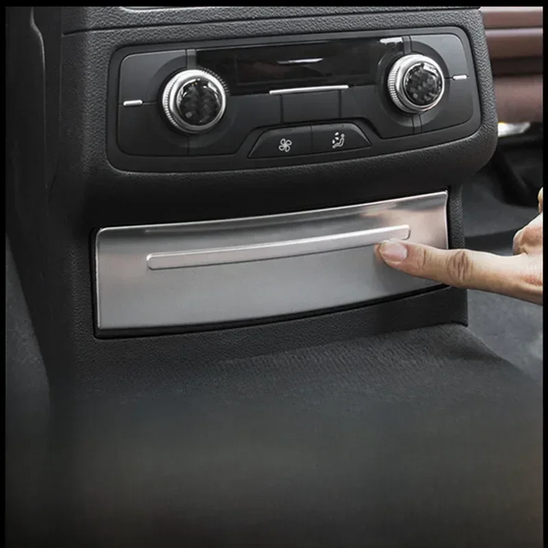 AliExpress - Auto Styling Konsole CD Panel Schalthebel Dekoration Abdeckung Air Outlet Rahmen Aufkleber Für Audi A7 A6 C7 Hinten Zigarette Leichter 