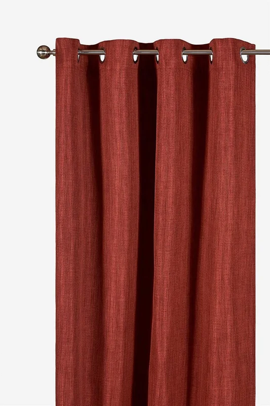 Cellbes of Sweden - Lystett gardin Ellen 2-pack i rust i størrelse 140 x 165 cm