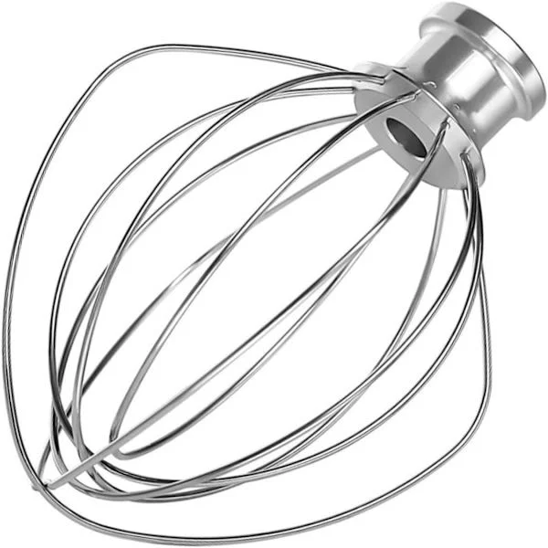 K45WW 6-tråds piskeris til KitchenAid røremaskine med vippehoved - Æg, fløde, kager, mayonnaise piskeris til Kitchen Aid røremaskine tilbehør