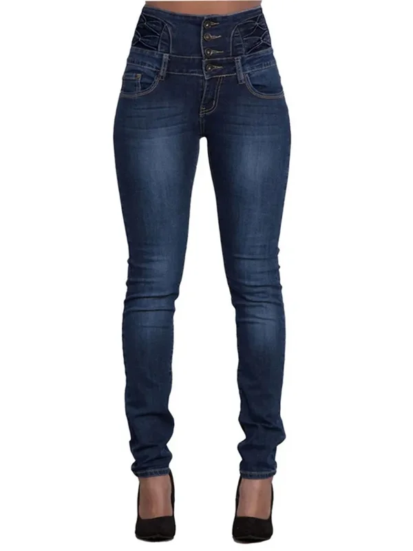 AliExpress - Femmes noir Jean Push Up crayon Denim pantalon dames Vintage taille haute décontractée Stretch maigre maman Jean mince Femme
