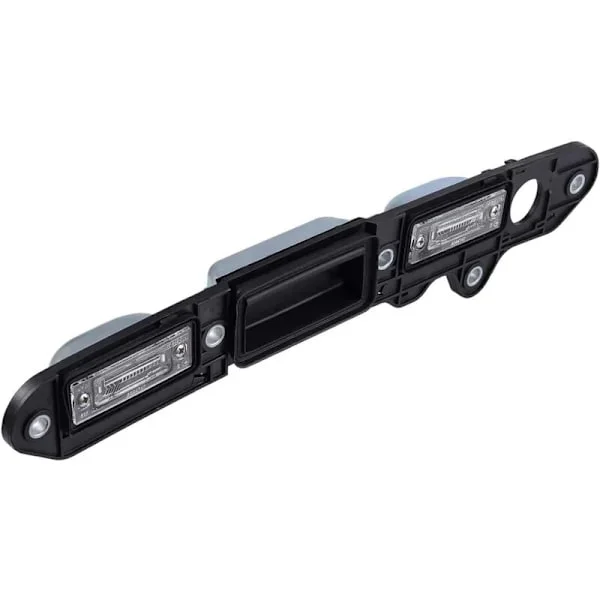 Tailgate Handle with Microswitch, License Plate Light, Compatible with Touran G (ref. 1T0827574L/1T0827574A).