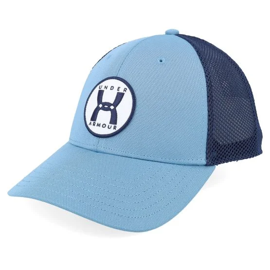 Under Armour - Blå Caps - M Sportswear Blue Smoke Trucker @ Hatstore
