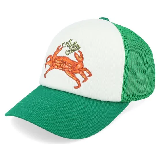 Upfront - Grün trucker Cap - Crab A-shape Cap Green Trucker @ Hatstore