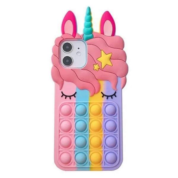 Iphone Apple Mobiltelefon Deksel Silikon Unicorn Deksel iphone11