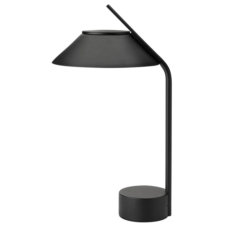Stelton Vinkel LED-lampe transportabel, sort | KitchenOne