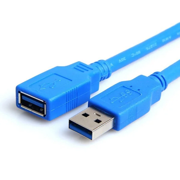 1 metrin USB3.0 jatkojohto USB-datakaapeli 3.0USB jatkojohto AM - AF jatkojohto, 2-pakkauksessa