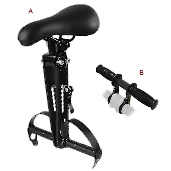 Kids' Bike Seat for Mountain Bikes Front-Mounted Bicycle Seat Easy to Install for Children B