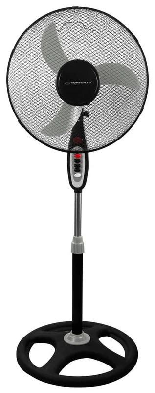 Esperanza Piedestal Kylfläkt 16 Inch Typhoon Svart-grå