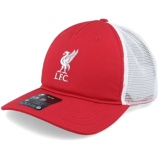 Nike - Football Rød trucker Caps - Liverpool Rise Gym Red/White/White Trucker @ Hatstore